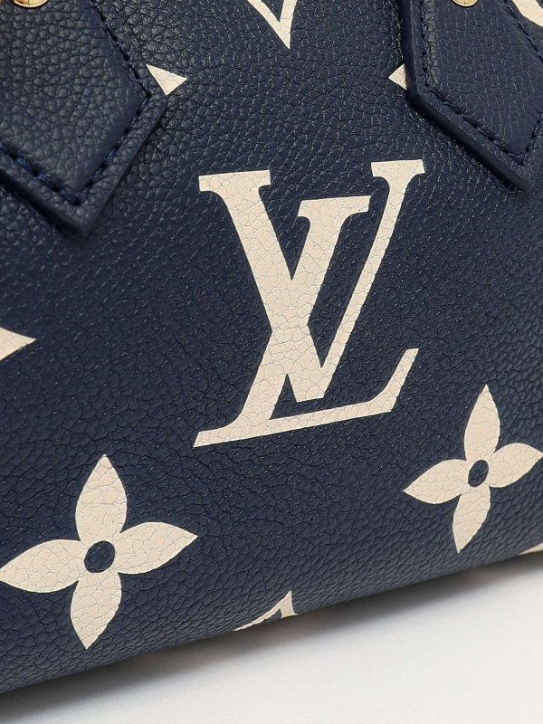 Louis Vuitton — сумка Speedy, синяя — фото 7