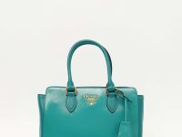 Prada — сумка Galleria, бирюзовая