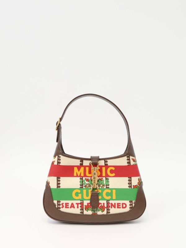 Gucci — сумка Jackie, бежевая — фото 1