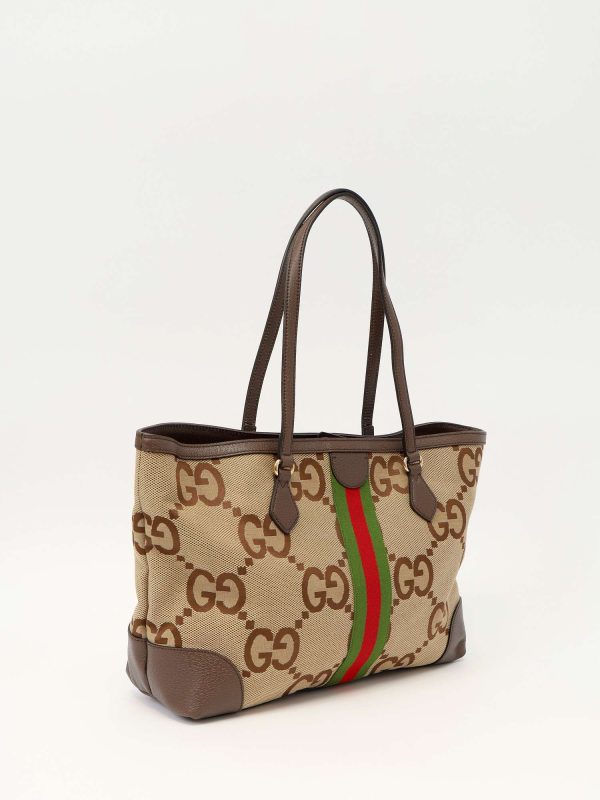Gucci — сумка Ophidia, коричневая — фото 4