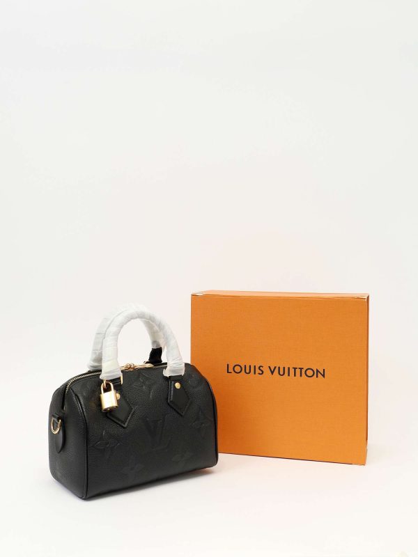 Louis Vuitton — сумка Speedy, чёрная — фото 5