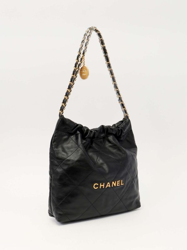 Chanel — сумка 22, чёрная · арт. S30837896 — фото 3