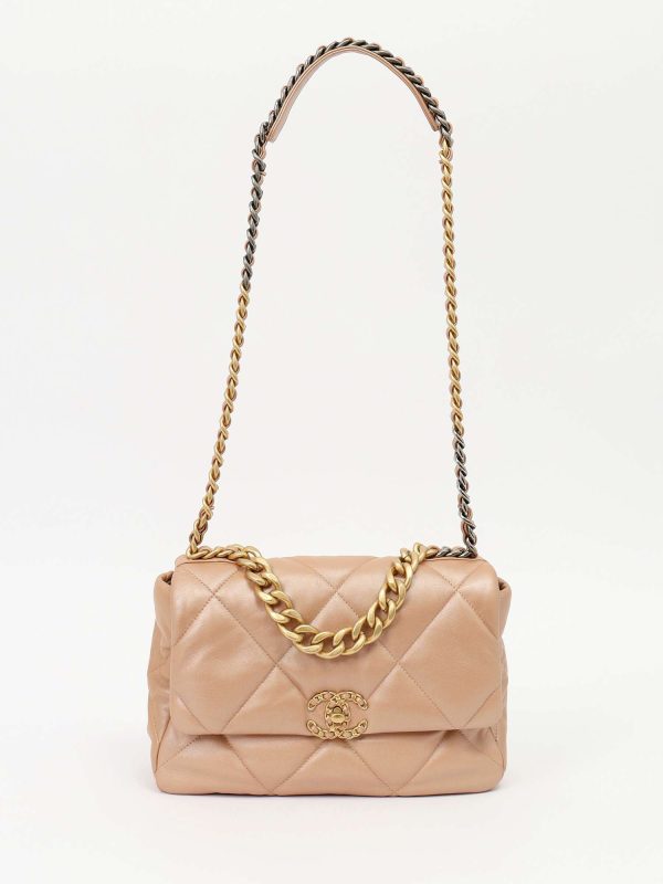 Chanel — сумка 19, розовая — фото 5