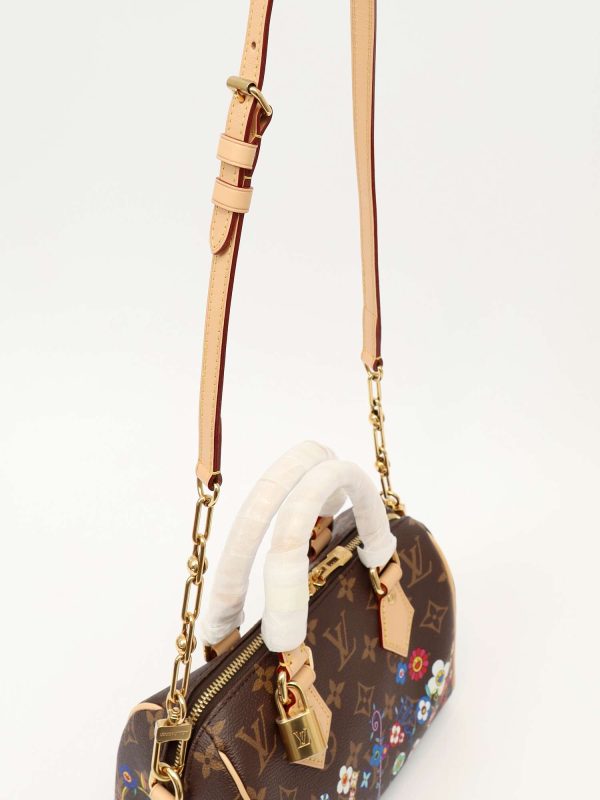 Louis Vuitton — сумка Speedy, коричневая — фото 7