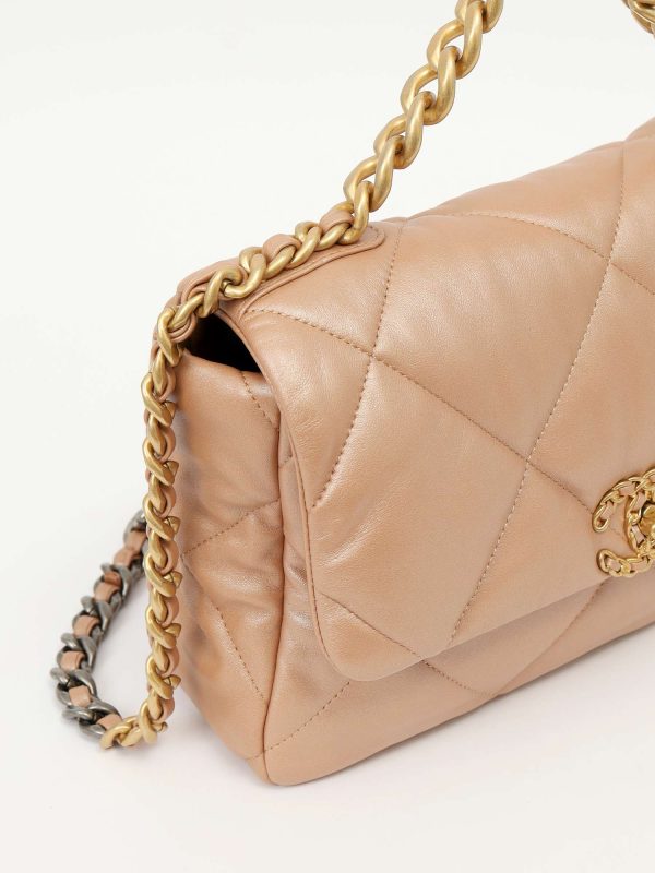 Chanel — сумка 19, розовая — фото 8