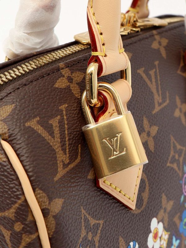 Louis Vuitton — сумка Speedy, коричневая — фото 8