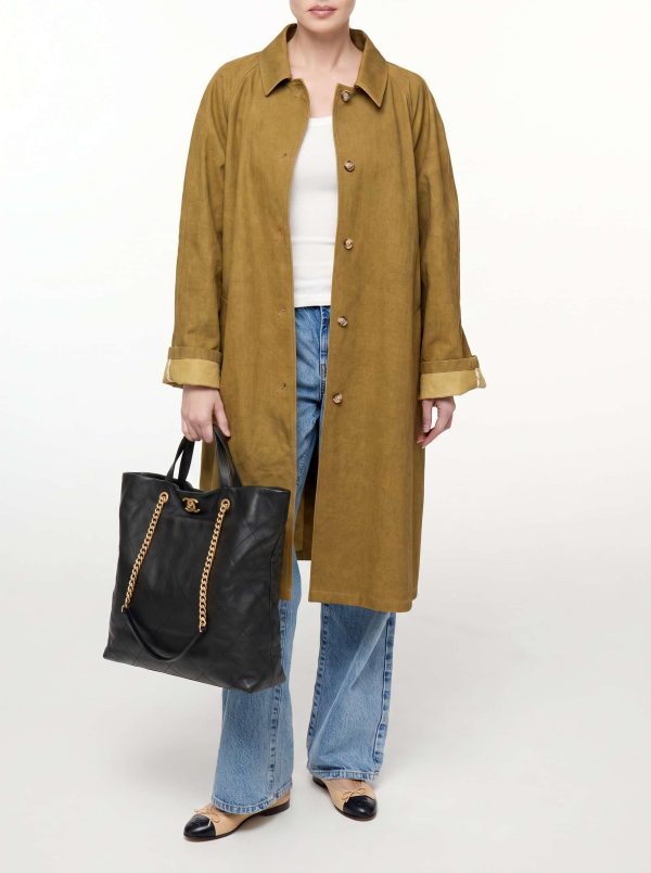 Chanel — сумка Leather Bag, чёрная — фото 2