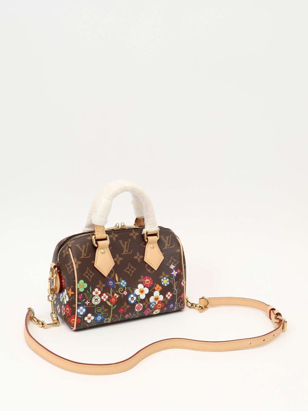 Louis Vuitton — сумка Speedy, коричневая — фото 4