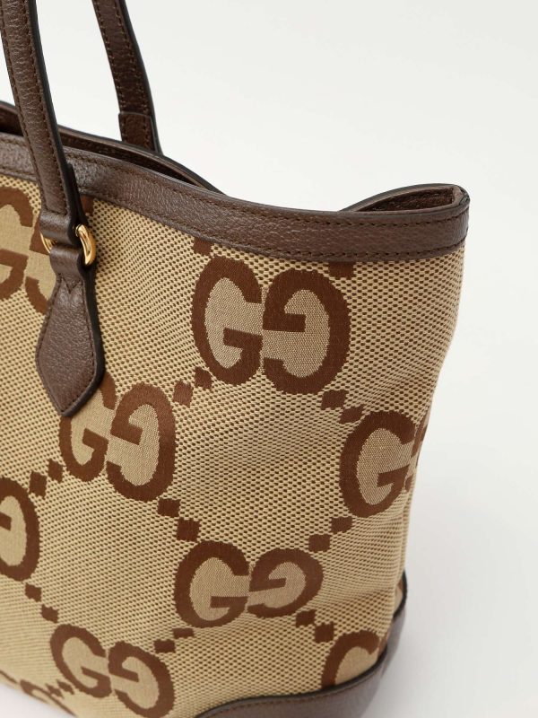 Gucci — сумка Ophidia, коричневая — фото 7