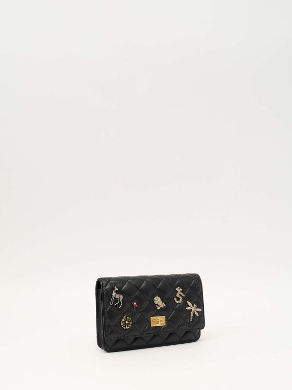 Chanel — сумка 2.55, чёрная — фото 3