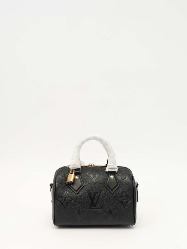 Louis Vuitton — сумка Speedy, чёрная — фото 1