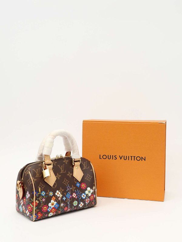 Louis Vuitton — сумка Speedy, коричневая — фото 5