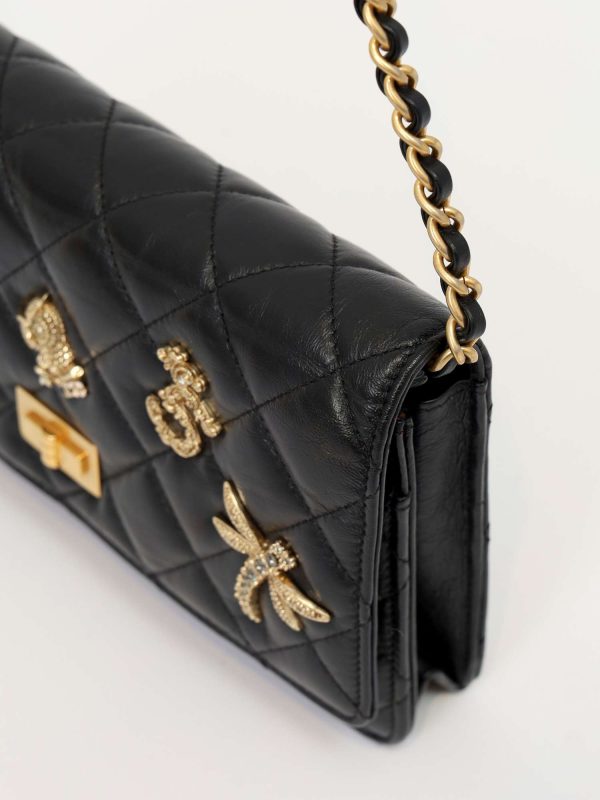 Chanel — сумка 2.55, чёрная — фото 8