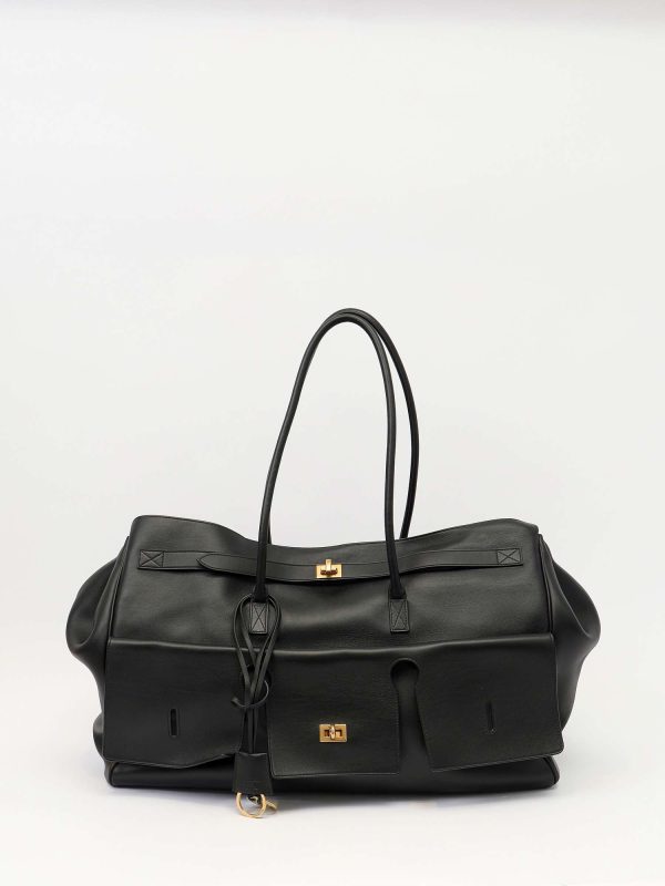 Balenciaga — сумка Bel Air, чёрная — фото 1