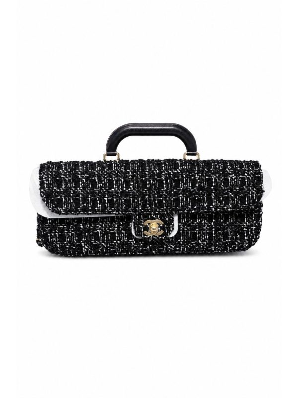 Chanel — сумка Classic Long Flap черная — фото 1