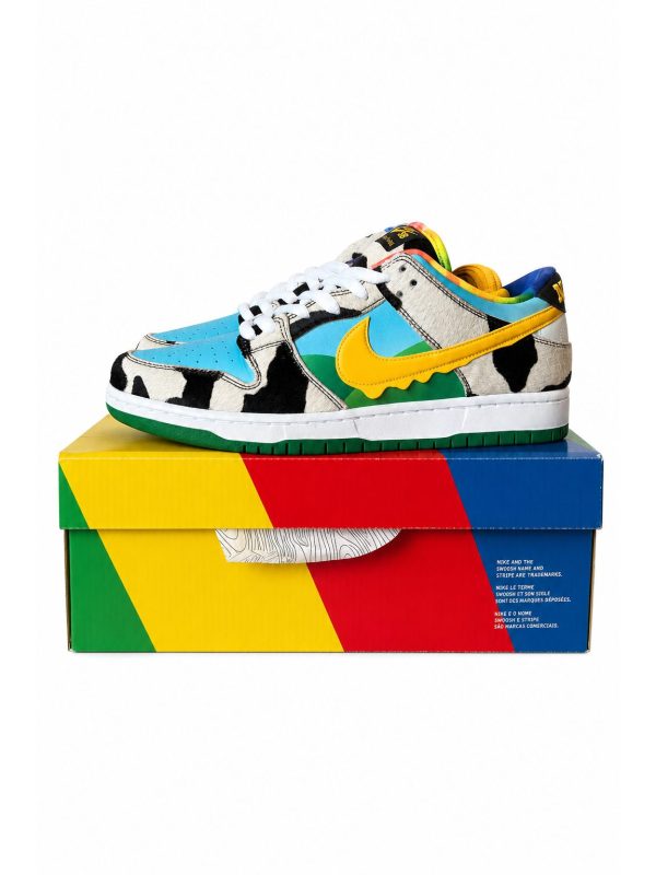 Nike — кроссовки Dunk Low Chunky многоцветные 44 — фото 1