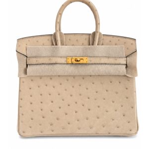 Hermès — сумка Birkin 25 Parchemin