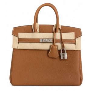 Hermès — сумка Birkin 25 gold