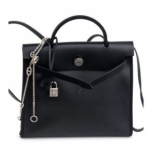 Hermès — сумка Herbag черная