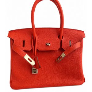 Hermès — сумка Birkin 30 красная