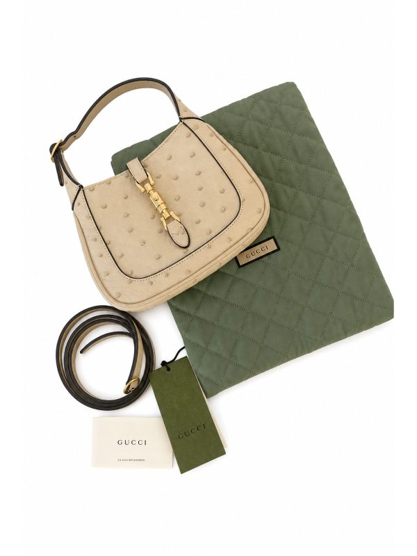 Gucci — сумка Mini Jackie 1961 ивори — фото 1
