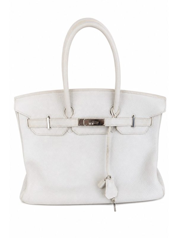 Hermès — сумка Birkin 35 белая — фото 1