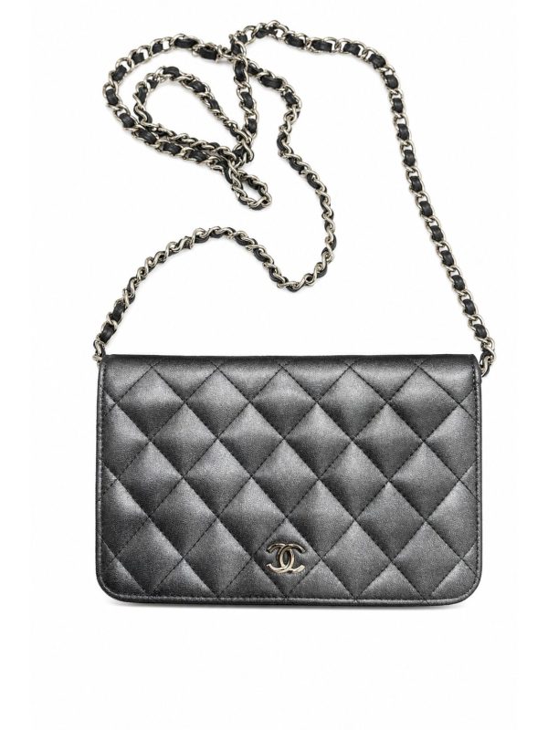 Chanel — сумка Woc черная — фото 1