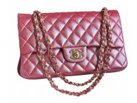Chanel — сумка Classic Medium розовая
