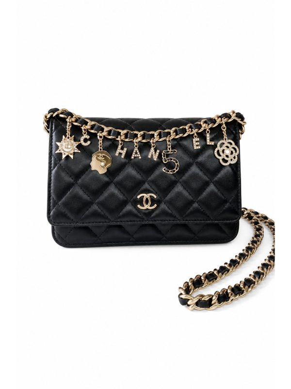 Chanel — сумка WOC черная №3863-1 — фото 1